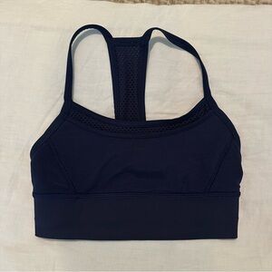 Lululemon Women's Navy Sports Bra